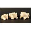 Image 3 : 3 Chinese Pre Ban Ivory Frogs