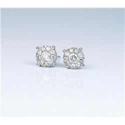 Striking Ladies Diamond Earrings