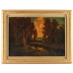 Original Oil on Board by Willaim Keith