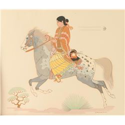 Original Watercolor by Harrison Begay