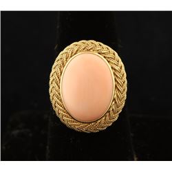 Shell & Gold Ring