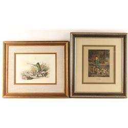Lot of 2 Etchings
