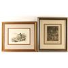 Image 1 : Lot of 2 Etchings