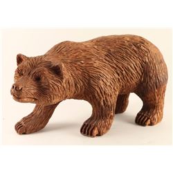 Carved Wooden Bear