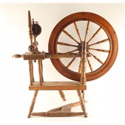 American Antique Spinning Wheel