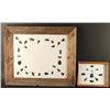 Image 1 : (2) Framed Arrowheads Displays