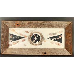 (2) Framed Arrowheads Displays