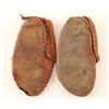 Image 2 : Pair of Childs Beaded Leather Moccasins