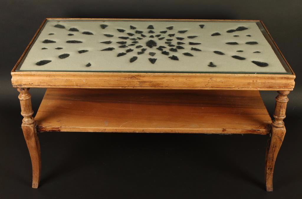 Coffee Table with Arrowheads