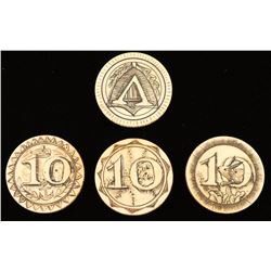 Vintage Gambling Casino Poker Chips