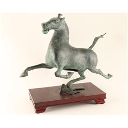 Chinese Bronze Horse Statue