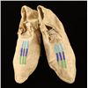 Image 1 : Vintage Pair of Native American Indian Moccasins