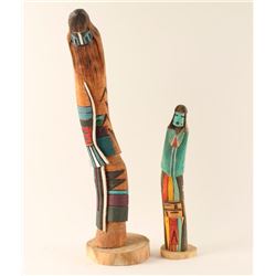 Lot of 2 Hopi Kachinas