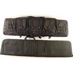 Lot of 2 Long Gun & Accessories Cases