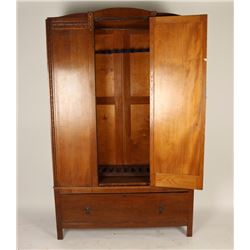 Quarter Sawn Oak Armoire