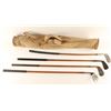 Image 1 : Set of 4 Vintage Golf Clubs