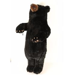 Large Stuffed Black Bear Toy