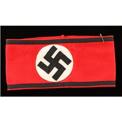 German WWII Waffen SS Swastika Arm Band