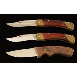 Lot of 3 Knives