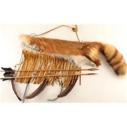Tule River Fox Quiver with Arrows
