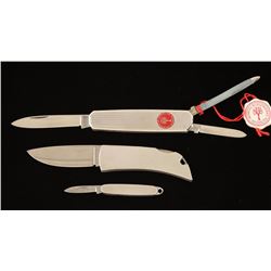 "Gentleman's" Small Stainless Steel Folding Knives