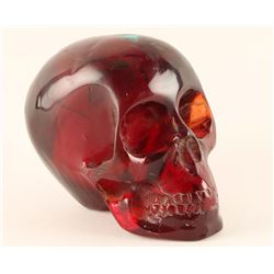Amber Resin Skull