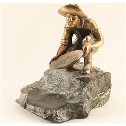 "The Gold Prospector" Statue