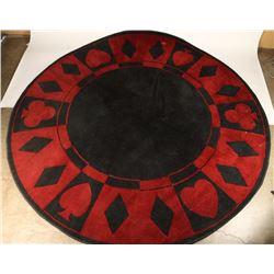 Black And Red Rug