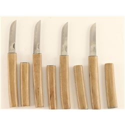 Lot of 4 Letter Openers