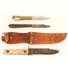 Image 1 : Lot of 3 Rustic Knives
