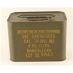 Lot of .30 Ball M2 Ammo