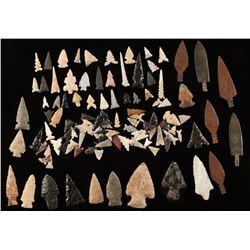 Large Arrowhead Collection