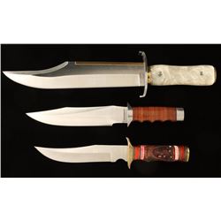 Lot of 3 Knives