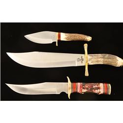 Lot of 3 Knives