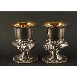 Pair of Boehm Goblets