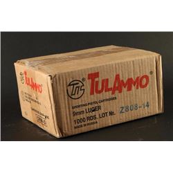 1000 Rds 9mm Luger FMJ