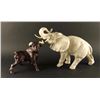 Image 2 : Porcelain Elephant & Bull