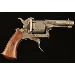 Unsigned Pinfire Revolver 7.5mm SN: 8694