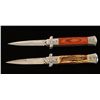 Image 1 : Lot of 2 Push button auto knives