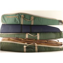 Lot of 5 Soft Rifle Cases