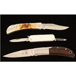 (3) Pocket Knives