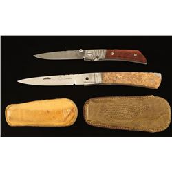 (2) Single Blade Pocket Knives