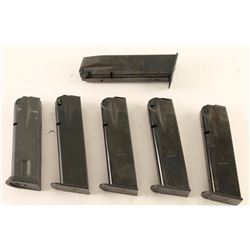 Lot of 6 Sig Sauer 226 Mags