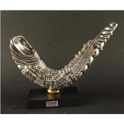 Jewish Silver Plated Horn