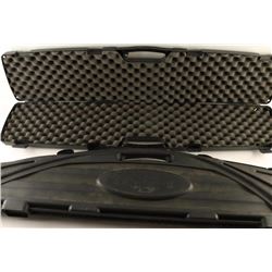 (2) Plastic Foam Lined rifle cases