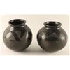 Image 1 : Lot of 2 Blackware Mata Ortiz Pots