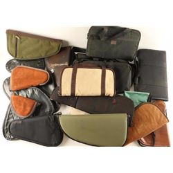 Lot of Soft Pistol Cases