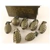 Image 1 : Lot of 7 Inactive Grenades
