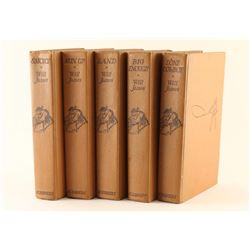 Set of 5 Will James Books