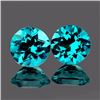 Natural Paraiba Green Blue Apatite Pair 5.50 MM - VVS